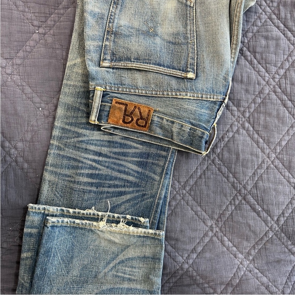 Ralph Lauren Double RL Light Blue Relaxed Jeans